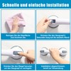 Grab Bars for Seniors, Pack of 2 Suction Cup Shower