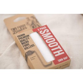 Two Fussy Blokes Superior-Quality 4" Microfibre Roller Sleeves 5mm Nap (3-Pack)