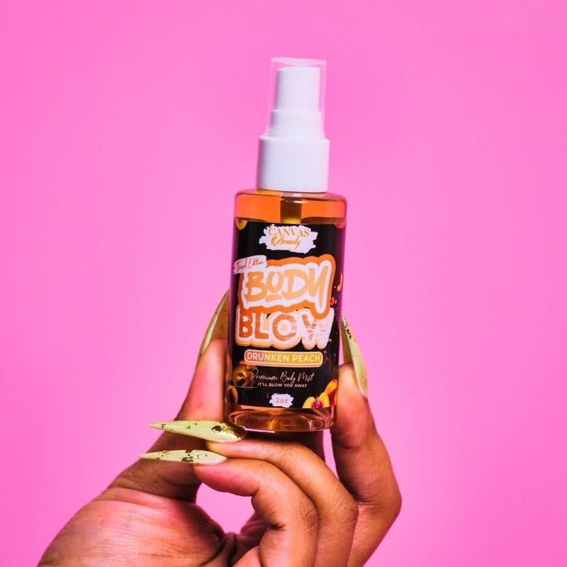 CANVAS BEAUTY: BODY BLOW TRAVEL EDITION:_DRUNKEN PEACH