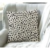 Swono Polka Dots Decorative Throw Pillow Cover Case, Brush Strokes