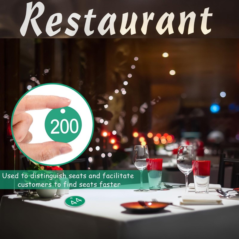 Tenare 1-200 Plastic Number Plates, Numbered Engraved Number Plates, Beehive