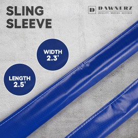 Heavy-Duty Strap Protectors 2.3" x 2.5ft – PVC Protective Sleeves for Tie Down Straps – Designed to Prevent Rubbing and Edge Wear