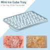 WIBIMEN Mini Ice Cube Trays, Small Tiny Round Pebble Crushed