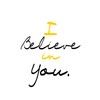 CafePress I Believe In You Rectangle Magnet, 3"x2" Refrigerator Magnet