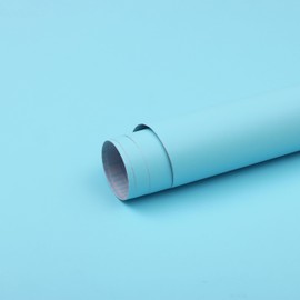 Micpolo 15.7"x118" Blue Wallpaper Peel and Stick Wallpaper for Bedroom Light Blue Contact Paper Easy Peel Off Wallpaper Blue for Bathroom Removable Wallpaper Vinyl Self Adhesive Matte