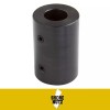 SHORENUTZ (1-EACH) 3/8" RIGID SHAFT SET SCREW COUPLING BLACK OXIDE