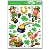 Leprechaun/Shamrock Clings Party Accessory (1 count) (10/Sh)