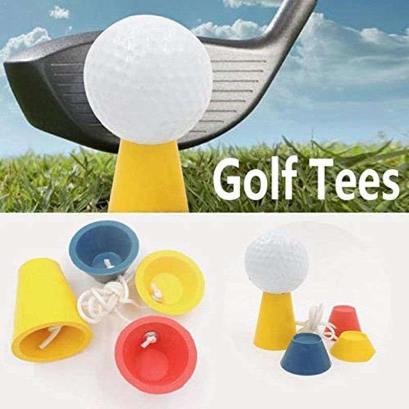 FINGER TEN Golf Tees Winter Rubber Plastic with Different Heights