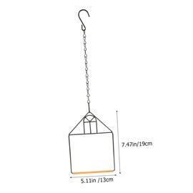 Gatuida 1Set Durable Stand for Indoor Parrots Portable Perch Platform for Chewing and Play Parrot Training Accessory for Bird Cages