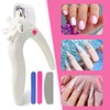 Professional Acrylic Nail Clipper, Stainless Steel Artificial Nail Clippers, Adjustable