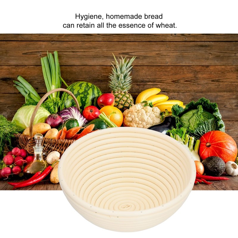 Baking mold, safe multi-functional fermenting basket. Innovative shape washable for