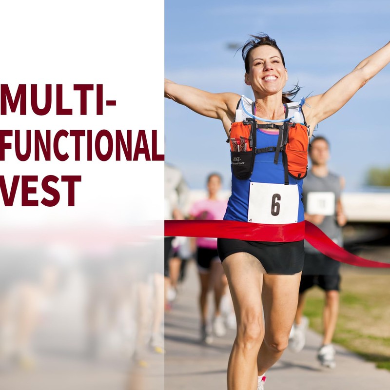 Lightweight Running Vest for Women & Men Hydration Backpack Pack