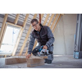 Bosch 1 x Parallel Stop for GKS 18V-57-2L Circular Saws (for Easy Guided Parallel Cuts, Professional Accessories Circular Saw)