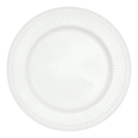 GreenGate Alice White Dinner Plate