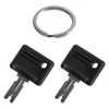 107151-002 Forklift Keys,Forklift Ignition Key,Forklift Equipment Ignition Keys Compatible with