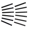 12 Pieces Graphite Material Sticks with 3 Blending Stumps, Square