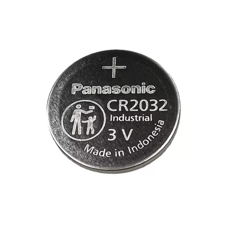 Panasonic 32 LOT Panasonic CR2032 Industrial Lithium Battery 3V 2032