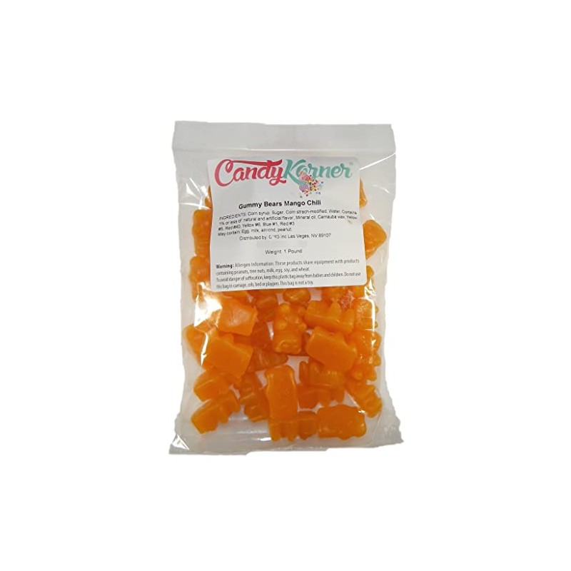 Gummy Bears Mango Chili - Sweet's Chili Mango Gummy Bears