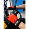 Fuji Gloves PS-993 Synthetic Leather PU Gloves, Blue, M