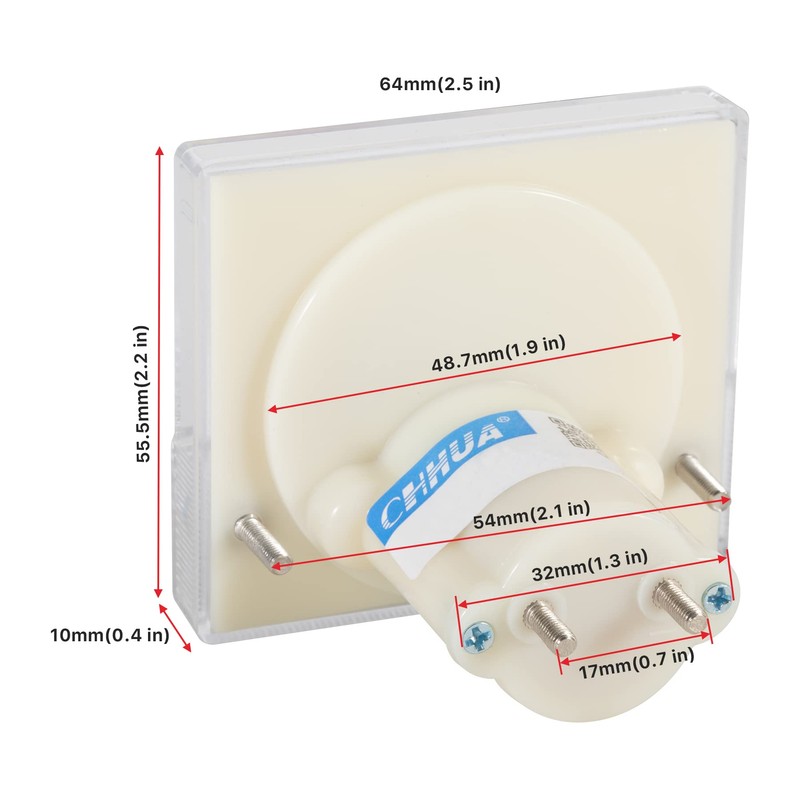 Cloudray 50mA Ammeter HUA 85C1 DC 0-50mA Analog Amp Panel