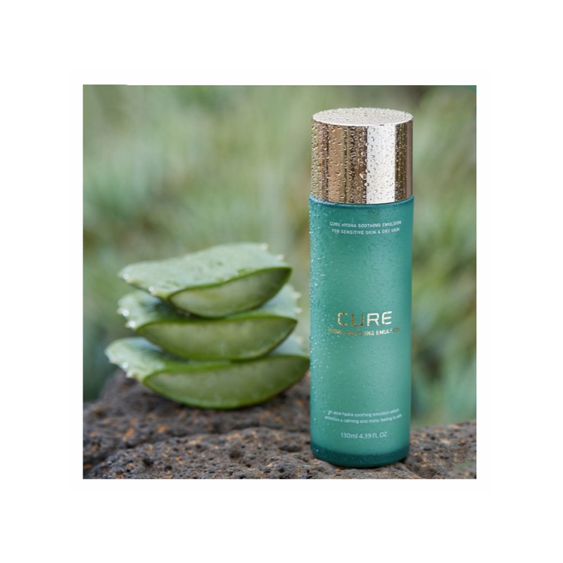 Kim Jung Moon Aloe 김정문알로에 큐어 하이드라 수딩 에멀젼 130ml