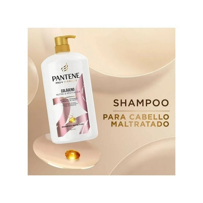 Pantene Shampoo Pro-V Colágeno Nutre & Revitaliza