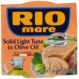 Rio Mare Tuna Fish Imported From Italy. Italy's Number 1 Tuna - The Best Imported Italian Tuna - Pack of 3