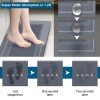 Super Absorbent Bath Mat – Quick Dry Bathroom Rug with