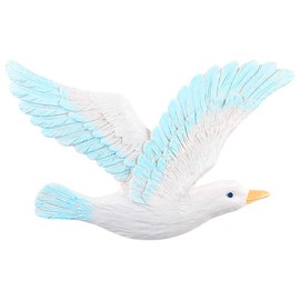 MDLUU 3 Pcs Seagull Wall Art, Seagull Wall Hanging Decor, Seagull Wall Plaques for Beach Theme Bedroom, Coastal Theme Living Room Decor