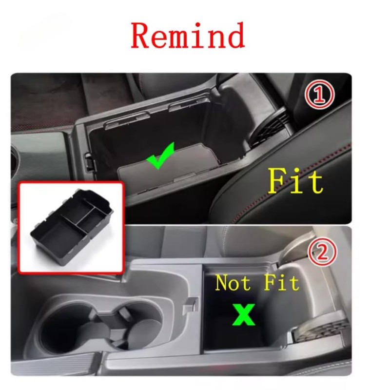 2pcs/set Compatible with Honda 11th Gen Civic 2022-2025 Multiple Compartments