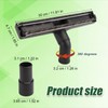 Gosknor 2pcs 1-1/4" Vacuum Attachments for Shark Navigator Lift-Away, Include