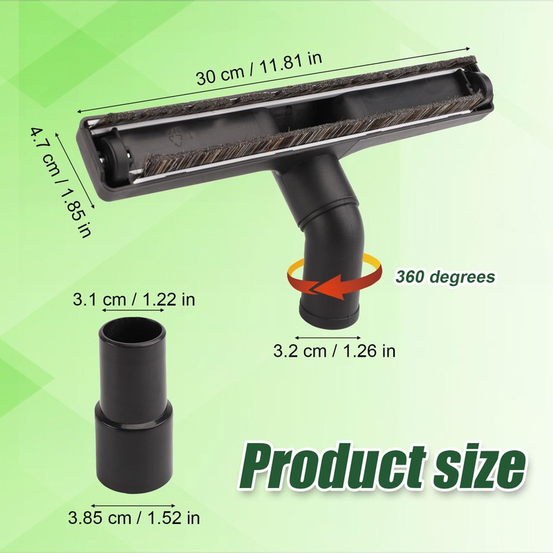 Gosknor 2pcs 1-1/4" Vacuum Attachments for Shark Navigator Lift-Away, Include