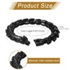 Flonge Vintage Dragon Chain Bracelet: Viking Stainless Steel Bracelets Norse