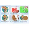 6 Pcs Dogs Diamond Paintings Coasters with Holder for Adults