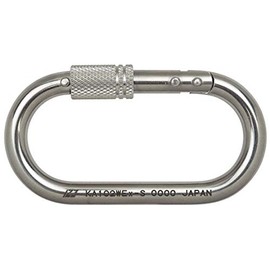 123 Carabiner Ex Stainless Steel KA102 Double Stopper KA102WEXS