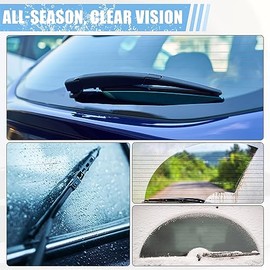ACROPIX - Juego de 2 brazos de limpiaparabrisas trasero de calidad OEM para Suzuki Swift 2005-2018 para Suzuki SX4 2006-2018