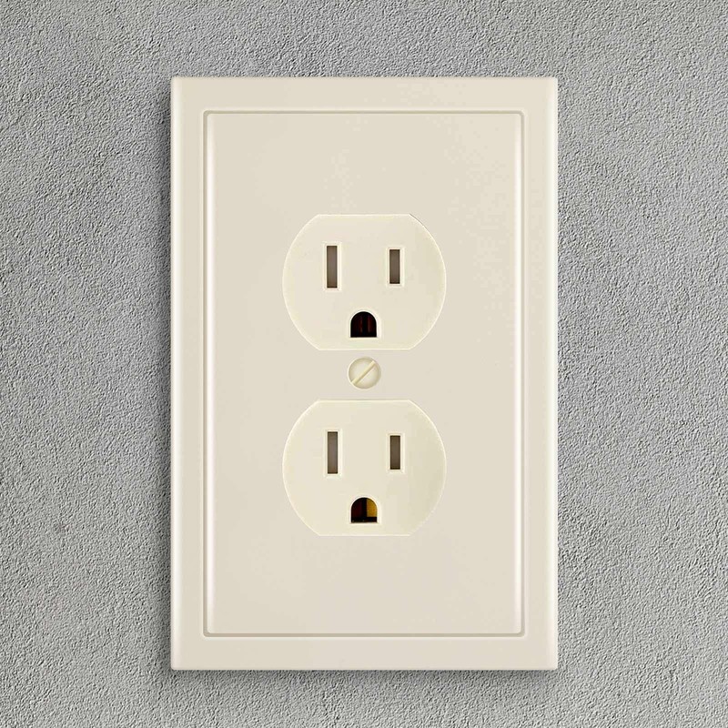 Henne Bery Modern Edge Decorative Wall Plate Switch Plate Outlet