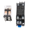 Weasch Electromagnetic Power Relay, JQX-13FL, AC 110V Coil, 8 DPDT,