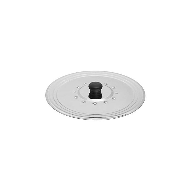 1 x Stainless Steel Lid - Universal Protection Against Splashes