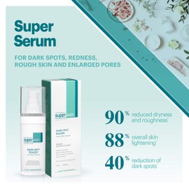 John Plunkett's SuperEven Dark Spot Eraser Treatment Serum - Highly Effective Skin Tone, Age Spot and Dark Spot Corrector. Visibly Lightens Hyperpigmentation.