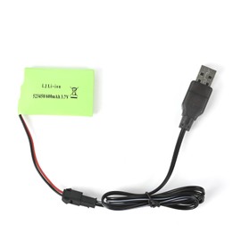 DOUBLE E 3.7V 600mah Battery for Off-Road Rc Dump Truck Toy Accessories