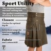Damn Near Kilt 'Em Men's Sport Utility Kilt Medium Military