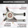 AgiiMan 7/8" Shaft Vertical Pressure Washer Pump Head, Max 2940PSI