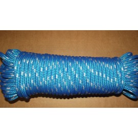 CTC 3/8" (10mm) x 85' Sail/Halyard Line, Double Braid Polyester, Sheets, Boat Rope