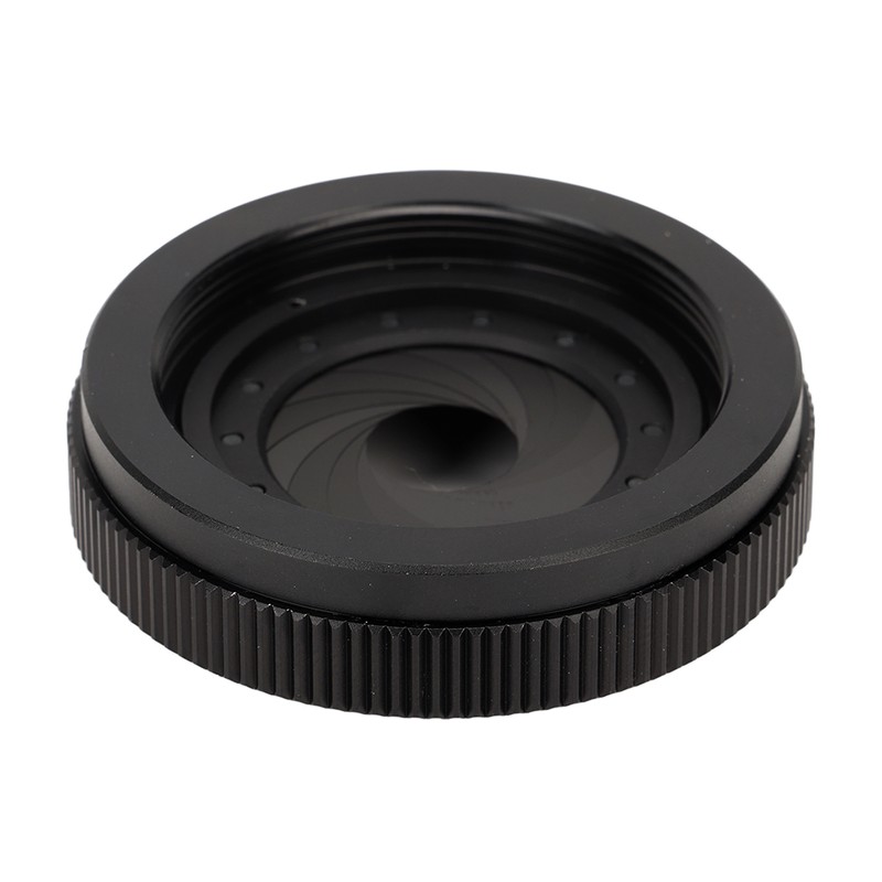 Microscope Aperture Manual Adjustable 1.5‑26mm M42 Lens Optical Diaphragm for