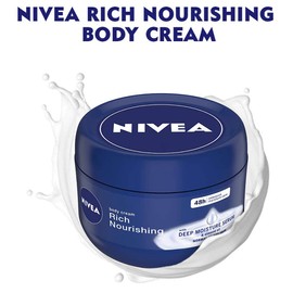 Nivea Body Cream Rich Nourishing with Almond Oil, 250ml