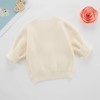 Toddler Girls Flower Knit Sweater Fall Winter Clothes Long Sleeve