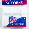 Maryland Plastic Forks | White | Pack of 50 (P2501)