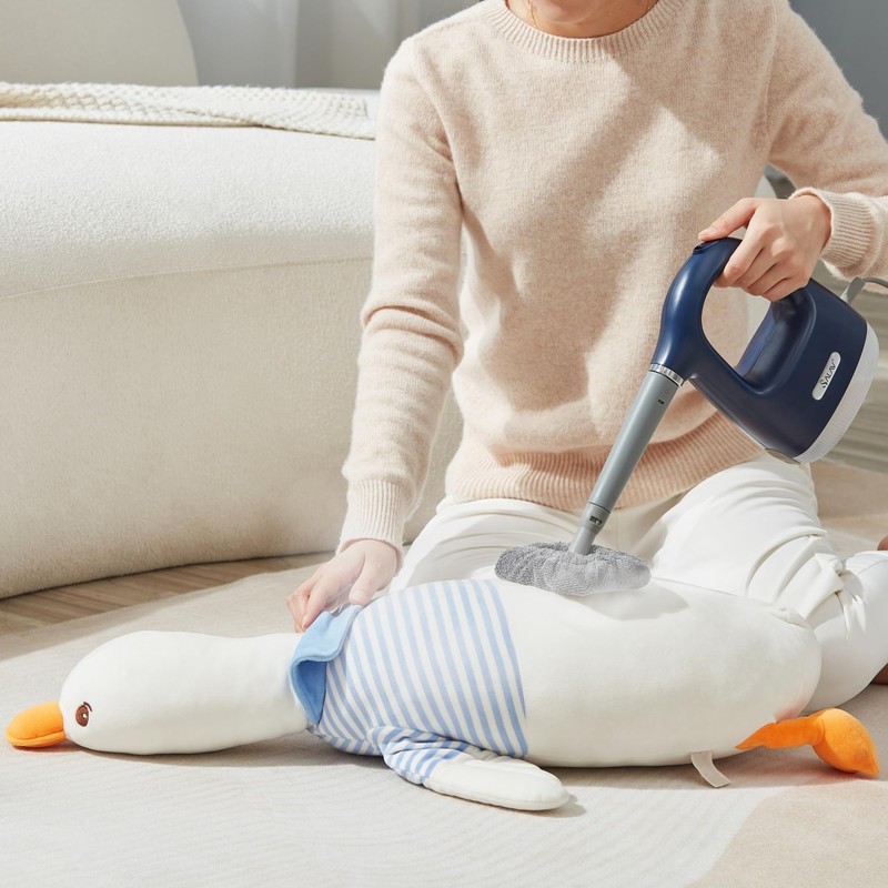 SALAV CS-100 CleanSteam Compact Steam Cleaner, Handheld Cleaner with 10pc