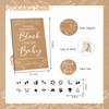 AryiHitt 97 Pcs Baby Shower Game Sign Set Includes Decorative